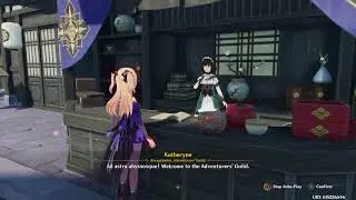 Genshin Impact  ( Japanese style ) Katheryne's Voice ! READ DESCRIPTION