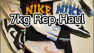 7KG SUGARGOO REP HAUL // WEIDIAN HAUL /TAOBAO HAUL (Represent, nike dunks and more!