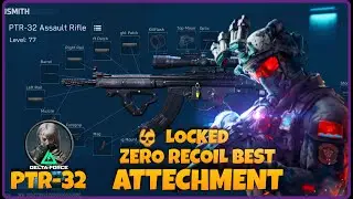 PTR-32 ZERO RECOIL in Delta Force Mobile Headshots Mode ON! 