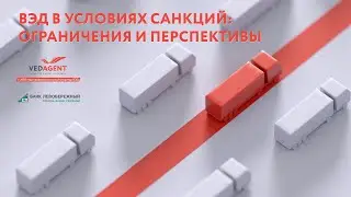 ВЭД В УСЛОВИЯХ САНКЦИЙ: ОГРАНИЧЕНИЯ И ПЕРСПЕКТИВЫ