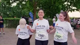 We ran 5km as a team 🏃