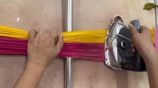 Smoking Fabric Manipulation Crushing Technique Full Video Tutorial