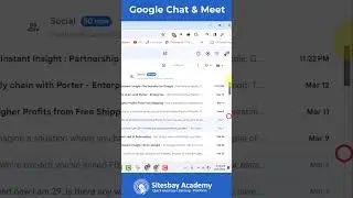 On Google Chat and Google Meet on Gmail #gmail #GmailTips #gmailaccount