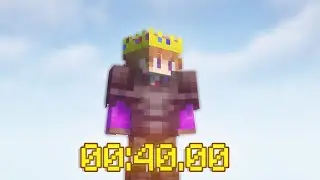 minecraft netherite armor speedrun in 40 seconds