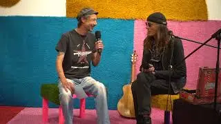 Hacky Moon im Kultur.Lokal zum Interview