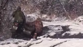 На что способен русский мотоцикл Урал. по бездорожью