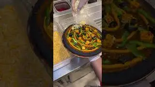 Black monster pizza making 👽😋 in Taranovas #pizzalover #youtubeshorts #shorts