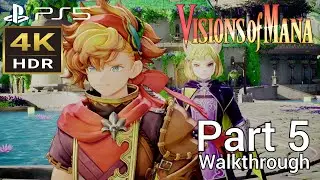 [Walkthrough Part 5] Visions of Mana (Japanese Voice) PS5 4K HDR