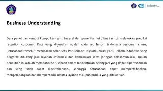 Prediksi Customer Churn Menggunakan Metode CRISP-DM  Pada Industri Telekomunikasi