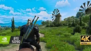 The Witcher 3: RTX 5090 with 200+ Mods | Toussaint Next-Gen Graphics Showcase 4K