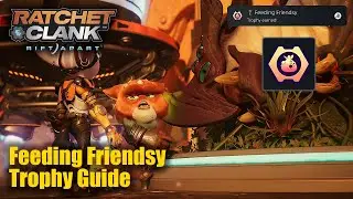 Ratchet & Clank Rift Apart • Feeding Friendsy Trophy Guide (Collect 10 Zurpstones for Trudi)