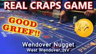 WORST CRAPS DEALERS EVER? - Live Craps Game #57 - Wendover Nugget, Wendover, NV - Inside the Casino