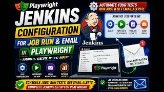 Playwright Tutorial 19 : Jenkins 1:  Configuration for Job run and email in Playwright (CI/CD Tool)