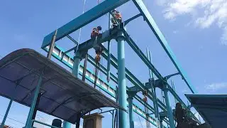 Perbaikan hydraulics pintu air