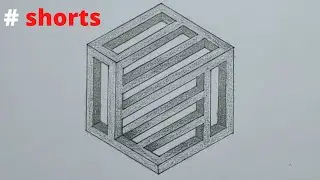 how to draw optical illusions easy