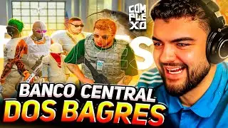 ASSALTAMOS O BANCO CENTRAL, COM OS PIORES MEMBROS DA GROTA no GTA RP