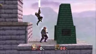 SSBB [Project M] Magic Armor Link vs Ganondorf