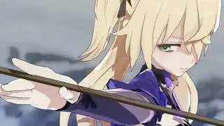 Genshin Impact Fischl animation with sound