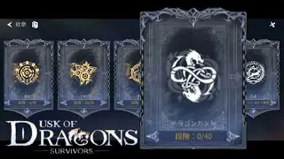 Dusk of Dragons  Heraldry LV.300 Dragon Cut