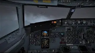 X-plane 11/ IXEG 737/ LSZA RWY19 difficult approach