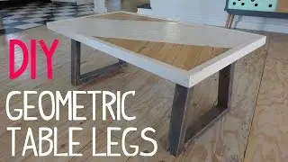DIY Modern Geometric Table Legs