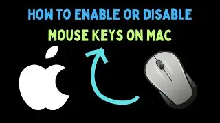 How to Enable or Disable Mouse Keys on Mac