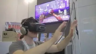 CCXP - Usuário do Game VR Iron Man Inspired