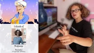 I'm on Akinator with 2600 Subscribers.. (finding myself)