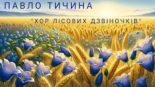 Павло Тичина, вірш "Хор лісових дзвіночків"