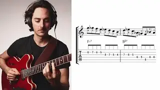 Dexter Gordon Lick #1 with Guitar Tabs & Sheet Music