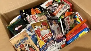 I FOUND A BOX OF OLD PACKS!  2011 TOPPS UPDATE, 2018 TOPPS UPDATE and MORE!