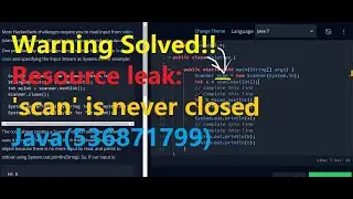 Java Stdin Stdout II  HackerRank | Warning Solved! Resource leak: 'scan' is never closed