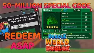DOODLE WORLD [EASTER UPDATE] NEW CODE FOR 50 MILLION VISITS - ROBLOX