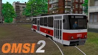 ТРАМВАЙ TATRA T6B5 В ОМСИ 👉 OMSI 2