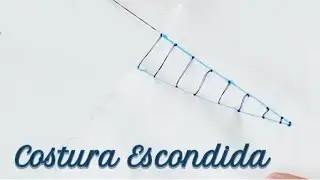HOW I SEW THE HIDDEN OR INVISIBLE STITCH | Hand Sewing | Katirya Rodriguez