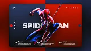 How to Create Landing Page Using HTML & CSS 🕷️(Step-by-Step Tutorial)
