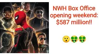 No way home box office opening weekend 