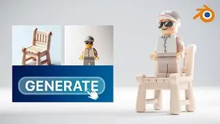 2D to 3D Generation | VFX with AI & Blender