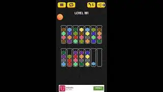 Ball sort puzzle level 191