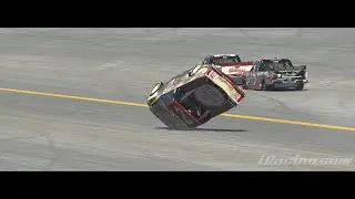 "Checkers or wreckers, I guess." Trucks @ iRacing Superspeedway (C-Fixed)