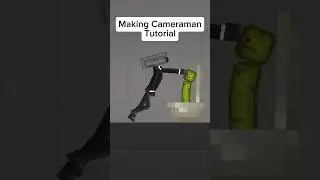 Melon Playground || Making Cameraman From Skibidi Toilet Tutorial
