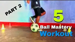 5 Ball Mastery Exercises | Football Homework Trining | SIMAL FOOTBALL SKILLER