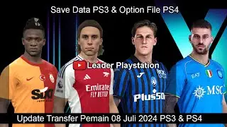 Update Transfer Pemain 08 Juli 2024 PS3 & PS4