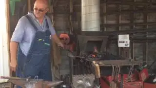 Blacksmith at IN State Fair