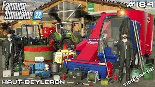 ANIMAL CARE & FEEDING ANIMALS | Animals on Haut-Beyleron | Farming Simulator 22 | Episode 184