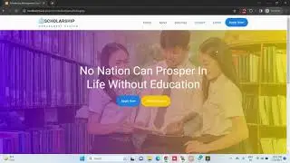 Scholarship Management System using PHP and MySQL | PHPGurukul