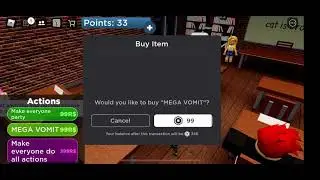 the presatation roblox: mega vomit