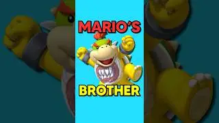 Bowser Jr is Mario’s Brother…