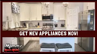 Kitchen Remodel - Lowes Stainless Steel Samsung Microwave, Range and Dishwasher Installed - Part 2