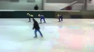 500 м 1/4 Финала-2 мужчины Гандей, Желтоног ЧУ по шорт-треку 26-28.02.2014